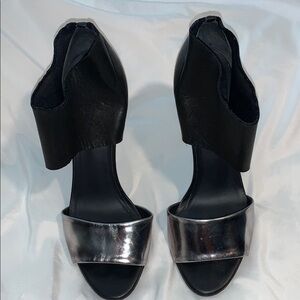 Vince Black and Silver Women's Shoes